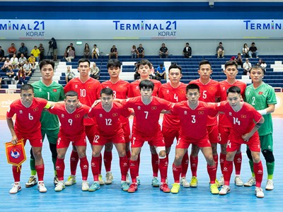 Tuyển Futsal Việt Nam gặp Australia ở bán kết giải Đông Nam Á