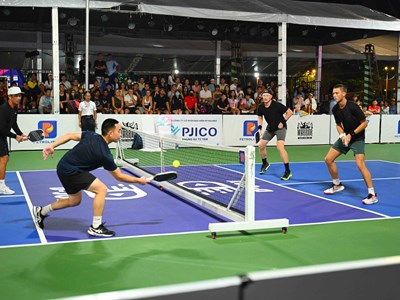 Gần 1.000 trận đấu tại Giải Pickleball PWR Thủ Đức HTV DJOY mở rộng 2024
