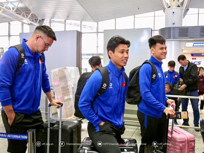 Tuyển Việt Nam lên đường sang Singapore, chuẩn bị cho trận bán kết lượt đi ASEAN Cup 2024