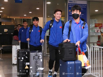 Tuyển Việt Nam đã về nước, chuẩn bị cho trận bán kết lượt về ASEAN Cup 2024