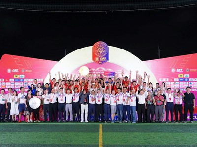 Hậu Lộc FC  bảo vệ thành công chức vô địch giải bóng đá Thanh Hoá miền Nam 