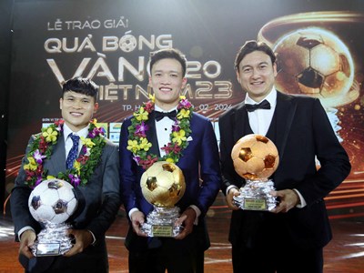 Xác định thời điểm trao giải Quả bóng vàng Việt Nam 2024 