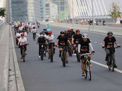 Lan tỏa tinh thần đạp xe, khuyến khích giao thông bền vững tại TP.HCM