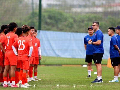 U17 Việt Nam bước vào tập luyện, chuẩn bị cho mục tiêu World Cup 
