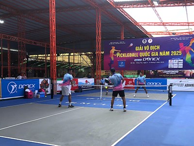 Hơn 200 tay vợt tham dự Giải vô địch Pickleball quốc gia năm 2025 