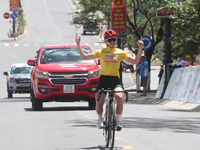 Chủ nhà Bình Dương thắng lớn tại Biwase Tour Of Vietnam 2025