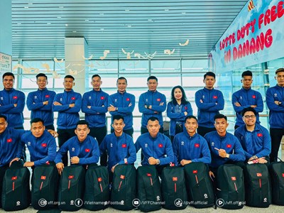 Đội tuyển bóng đá bãi biển Việt Nam lên đường sang Thái Lan dự giải châu Á