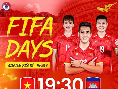 Xem tuyển Việt Nam đá với Campuchia khi nào, ở đâu?