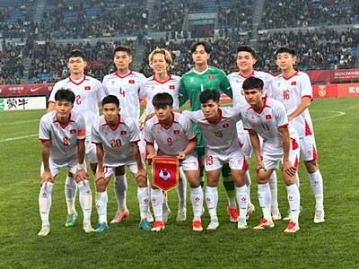 U22 Việt Nam xếp thứ ba tại giải quốc tế Trung Quốc