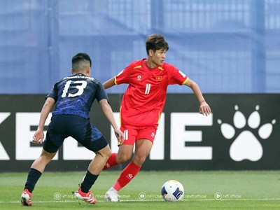 Tinh thần thi đấu tuyệt vời của các cầu thủ U17 Việt Nam 