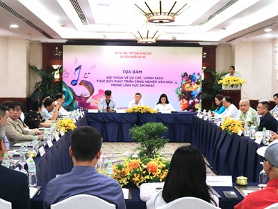 Thúc đẩy phát triển công nghiệp văn hóa trong lĩnh vực âm nhạc 