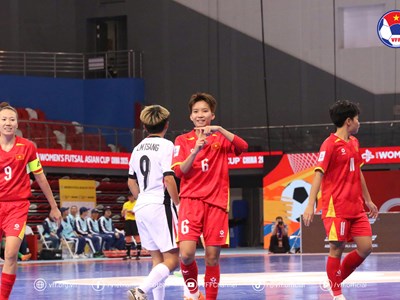 Đội tuyển Futsal nữ Việt Nam thắng trận đầu tại vòng loại World Cup 2025