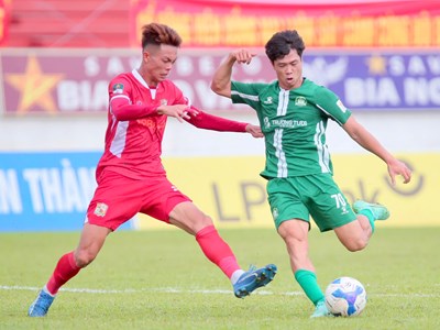 Lịch thi đấu vòng 18 giải Hạng nhất Quốc gia 2024/25