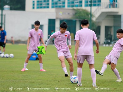 U16 Việt Nam hoàn thiện khâu chuẩn bị trước giải quốc tế Trung Quốc