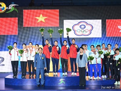 Karate Việt Nam giành 3 HCV châu Á