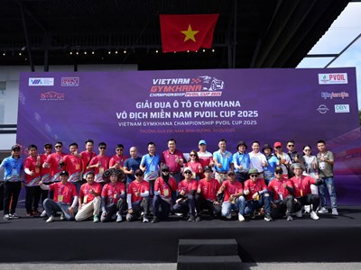 Bình Dương: Khai mạc Giải đua ô tô Gymkhana miền Nam 2025 