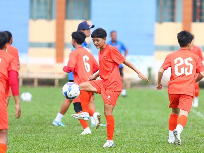 U19 nữ Việt Nam nỗ lực chuẩn bị cho giải Đông Nam Á trên sân nhà