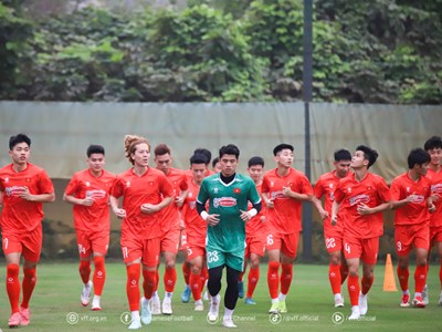 U22 Việt Nam tập trung 35 cầu thủ chuẩn bị cho giải Đông Nam Á 