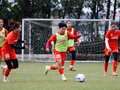 Đội tuyển nữ Việt Nam chốt danh sách chính thức dự vòng loại Asian Cup 2026 