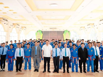 Bình Dương: Khai giảng lớp tập huấn bồi dưỡng chuyên môn và trọng tài Vovinam khu vực Đông Nam Bộ mở rộng 2025 