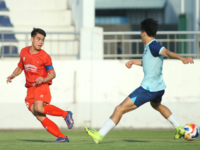 U22 Việt Nam tích cực chuẩn bị cho giải Đông Nam Á 