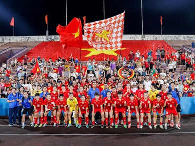 Liên đoàn Bóng đá châu Á gửi thư chúc mừng đến đội tuyển nữ Việt Nam