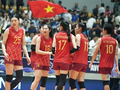 Đội tuyển bóng chuyền nữ Việt Nam chốt lực lượng tham dự SEA V.League 2025