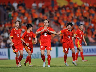 Đội tuyển bóng đá nữ Việt Nam thuộc nhóm hạt giống số 2 tại VCK Asian Cup 2026