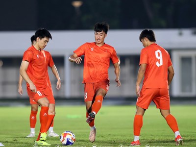 U23 Việt Nam tích cực chuẩn bị cho trận chung kết giải Đông Nam Á