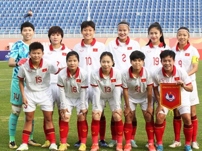 Xác định bảng đấu của đội tuyển bóng đá nữ Việt Nam tại VCK Asian Cup 2026