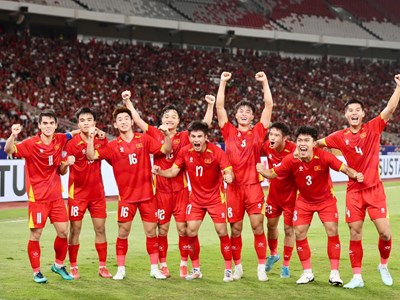 Thắng ngay trên sân nhà Indonesia, U23 Việt Nam lần thứ ba liên tiếp vô địch Đông Nam Á