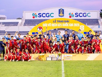 PVF vô địch giải U21 Quốc gia 2025