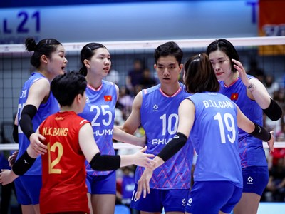 Kết quả bóng chuyền nữ SEA V.League 2025: Việt Nam và Thái Lan toàn thắng