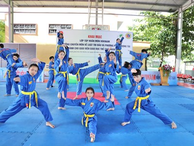 TP.HCM đẩy mạnh phát triển Vovinam học đường