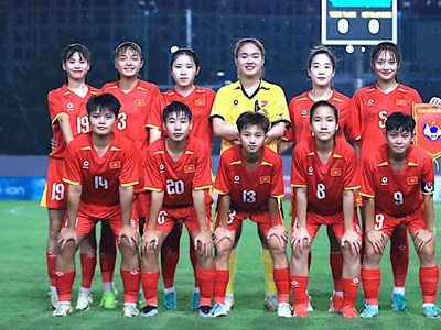 U20 nữ Việt Nam và 11 đội tuyển vào VCK U20 châu Á 2026