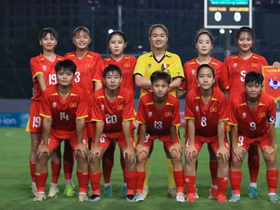 AFC gửi thư chúc mừng U20 nữ Việt Nam vào VCK U20 châu Á 2026