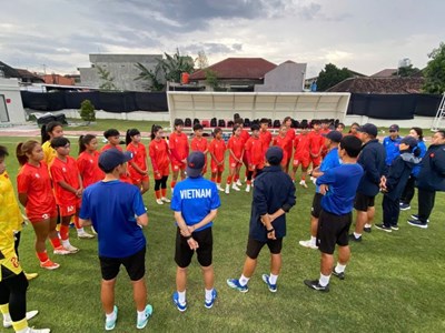 U16 nữ Việt Nam sẵn sàng cho giải U16 Đông Nam Á 2025