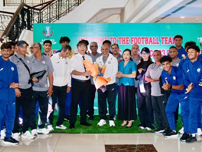 Các đối thủ của U23 Việt Nam đã đến Phú Thọ, chuẩn bị cho vòng loại U23 châu Á 2026