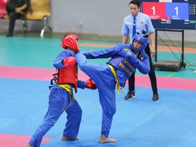 Giải Vovinam VĐQG 2025 diễn ra tại Vĩnh Long