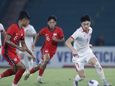 Thắng Singapore, U23 Việt Nam rộng cửa vào VCK U23 châu Á 2026