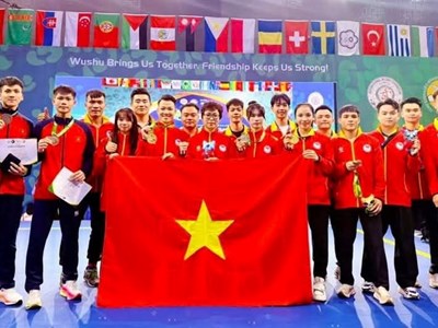 Wushu Việt Nam giành 2 HCV thế giới