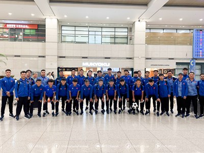 U18 Việt Nam lên đường dự giải quốc tế Hàn Quốc