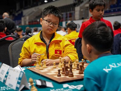 Cờ vua Việt Nam giành HCB giải trẻ thế giới