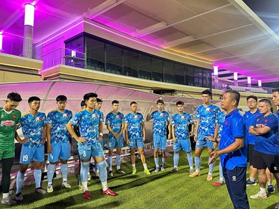 U23 Việt Nam tiếp tục có màn trình diễn tốt trước U23 Qatar