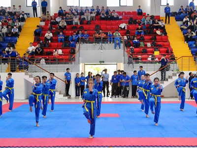 Hơn 500 VĐV, HLV tham dự Giải Vovinam sinh viên toàn quốc 2025