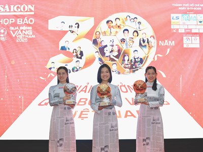 Khởi động mùa bầu chọn giải thưởng Quả bóng vàng Việt Nam 2025