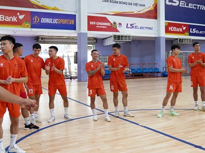 Đội tuyển Futsal Việt Nam hội quân tại TP.HCM, chuẩn bị cho SEA Games 33