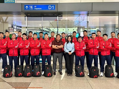 Bóng ném nam, xe đạp nữ lên đường sang Thái Lan dự SEA Games 33