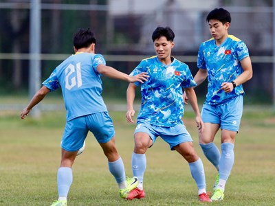 Tiền vệ U22 Việt Nam: “Trận gặp Malaysia không có khái niệm hòa“