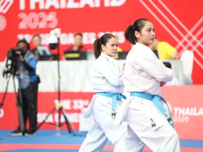 Karate Việt Nam giành HCV đầu tiên tại SEA Games 33
